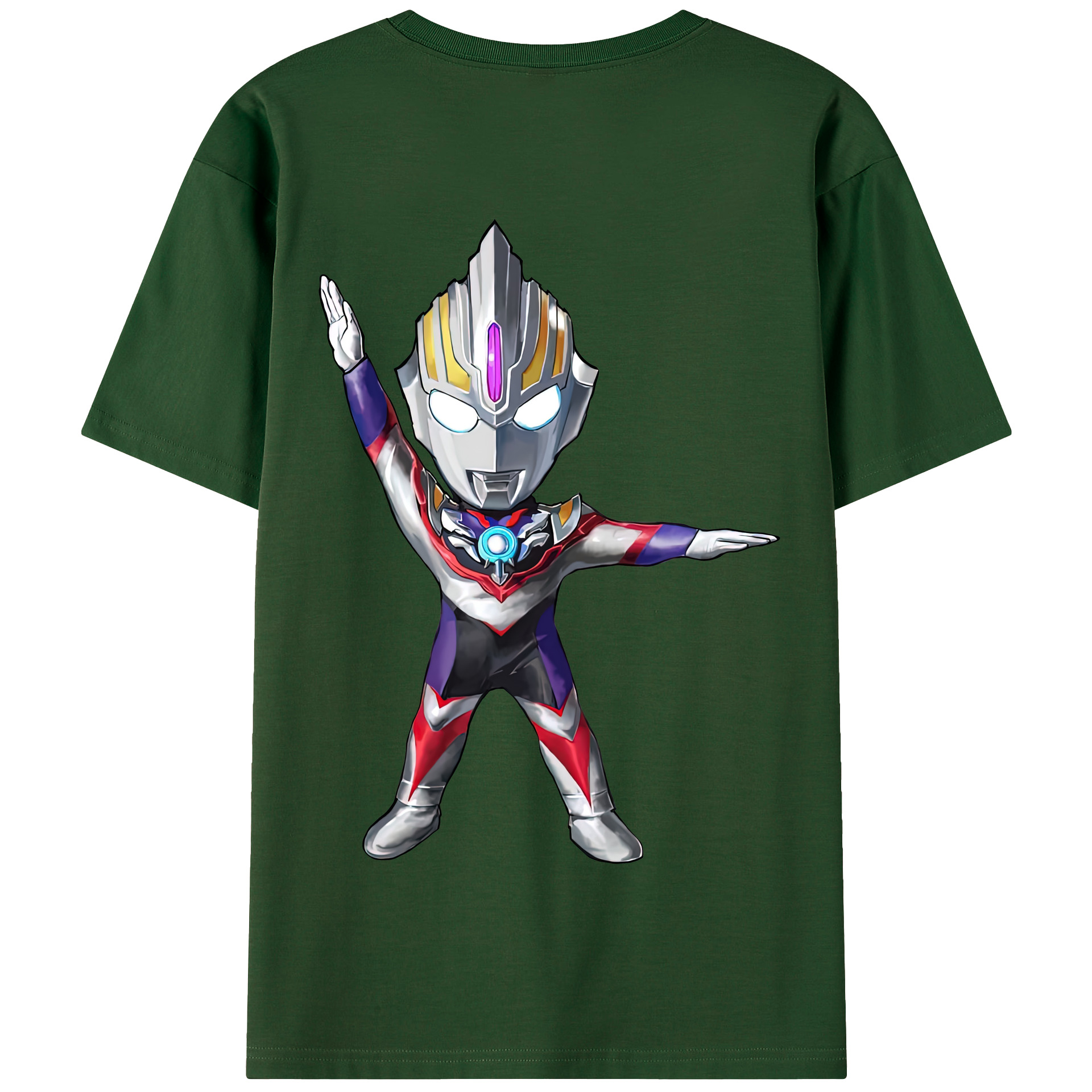 （画像用） ウルトラマン Ultraman 綿100％半袖Tシャツ（背面プリント）